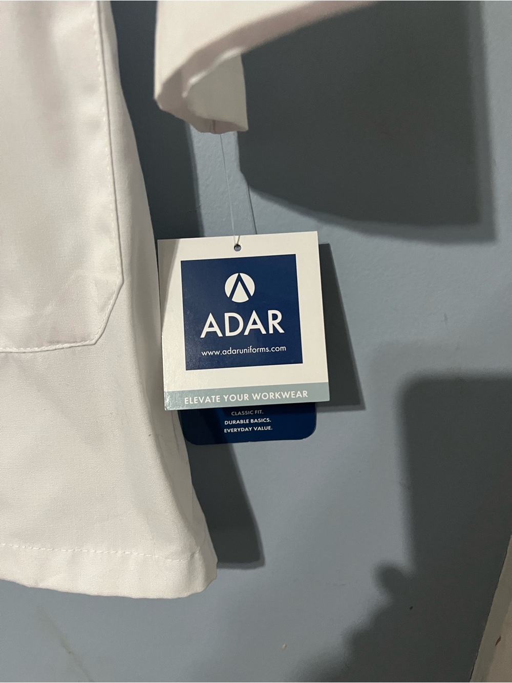 Ada Women's White Professional Lab Coat Blazer - Picture 3 of 5
